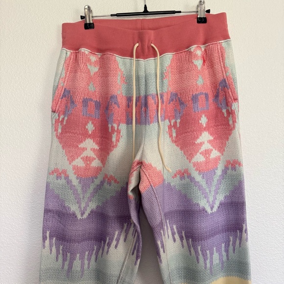 Polo Ralph Lauren Southwestern Fleece Sweatpants in Desert Rose Medium - Picture 3 of 6